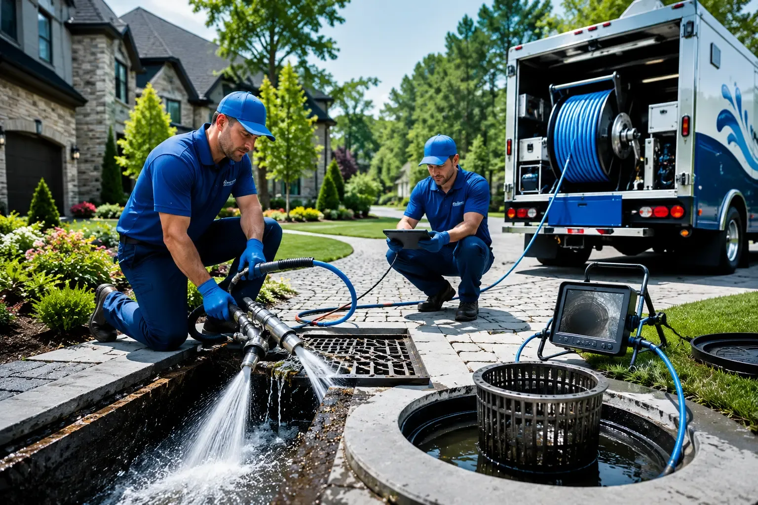 Local outdoor drain cleaning professionals in Turner, MI